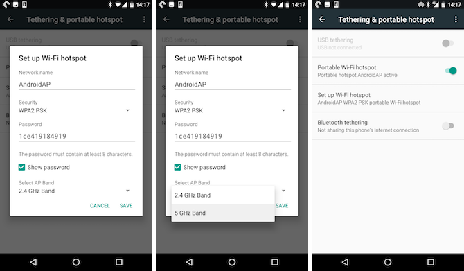 Android'te Tethering ve Personal Hotspot Ayarları