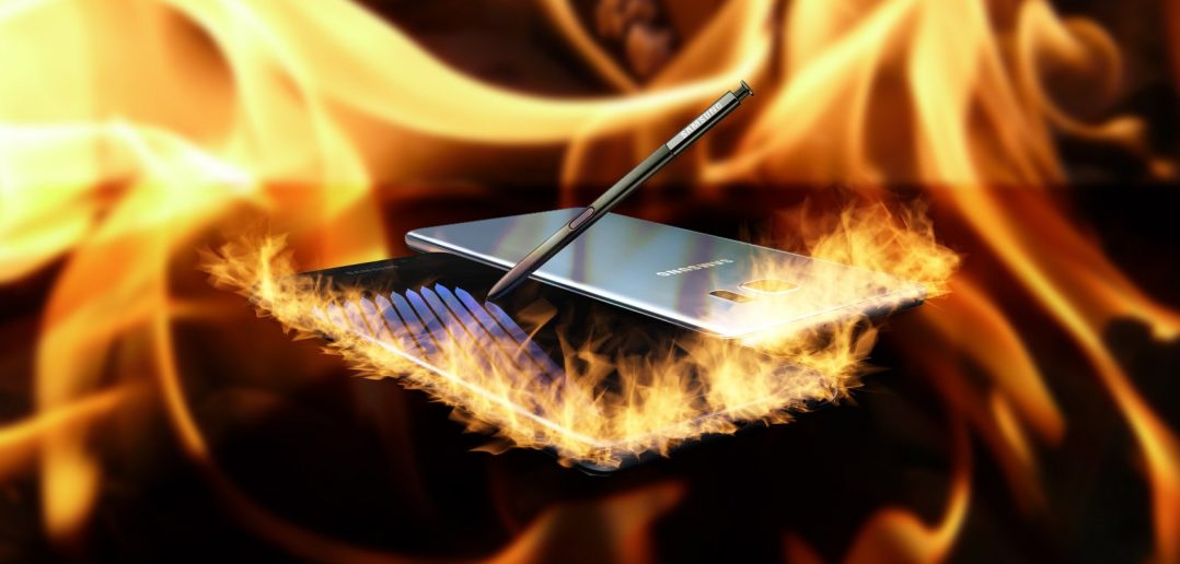 Patlayan Samsung Galaxy Note 7