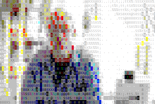VLC ASCII video izle