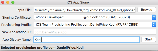 Jailbreak'siz iPhone ve iPad'e Kodi Yüklemek: App Signer