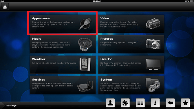 Jailbreak'siz iPhone ve iPad'e Kodi Yüklemek: Kodi Ayarları