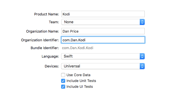 Jailbreak'siz iPhone ve iPad'e Kodi Yüklemek: Proje Ayarları