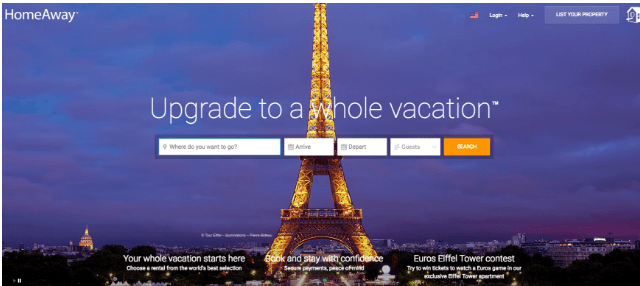 Airbnb alternatifleri: HomeAway