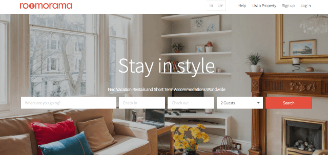 Airbnb alternatifleri: Roomorama