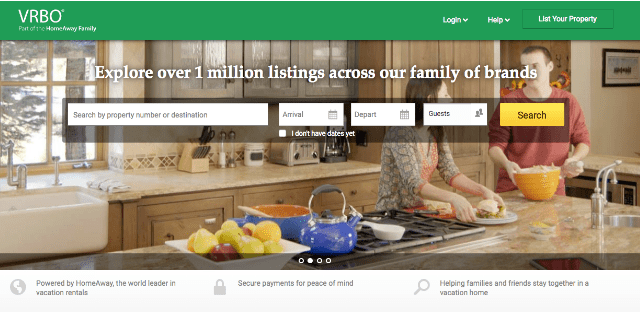 Airbnb alternatifleri: VRBO