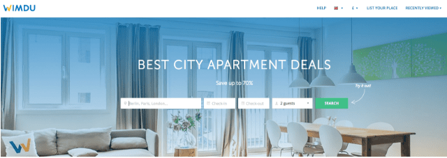 Airbnb Alternatifleri: Wimdu