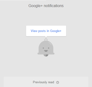 Google Plus Notifications