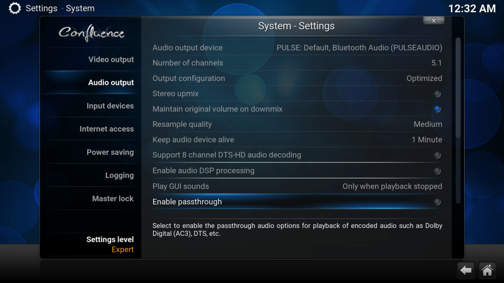 OpenELEC Kodi Linux İşletim Sistemi
