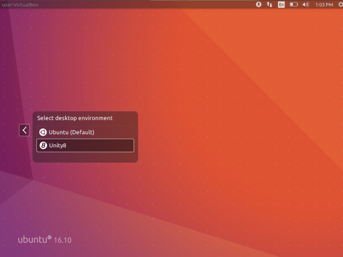 Ubuntu Unity8 Masaüstü Ortamı
