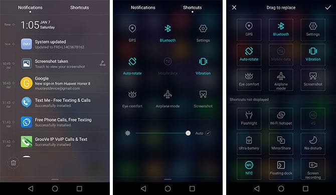 Huawei Honor 8 Yazılım