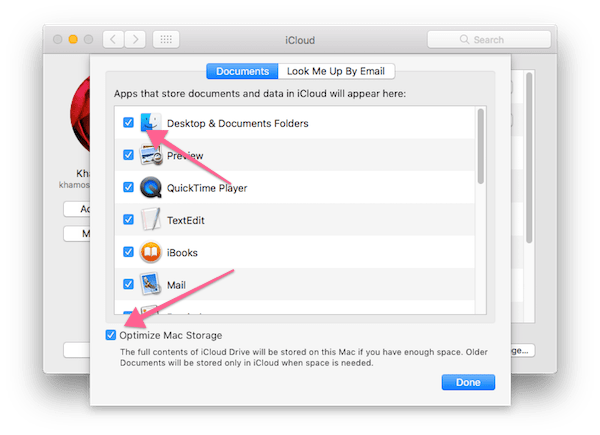 macOS Sierra Optimum Depolama Özelliği