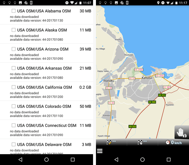 MapFactor: Çevrim dışı (offline) GPS