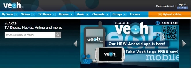 YouTube Alternatifleri: Veoh