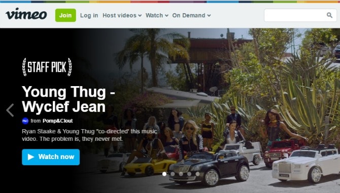 YouTube Alternatifleri: Vimeo