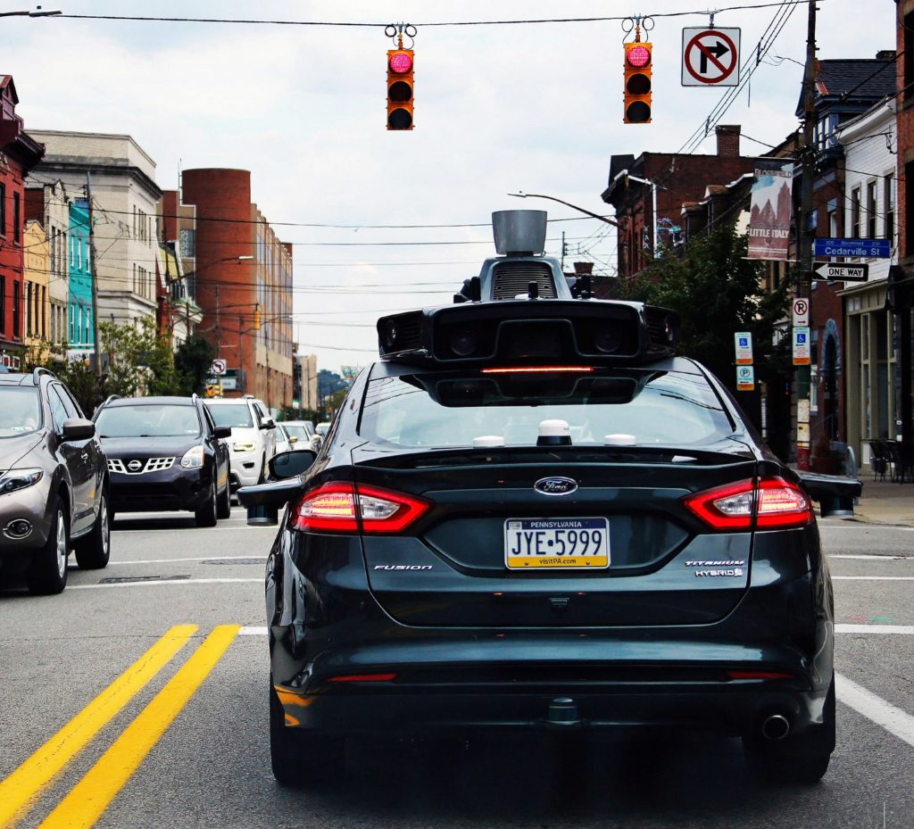 Ford Kendi Kendini Sürebilen Araba