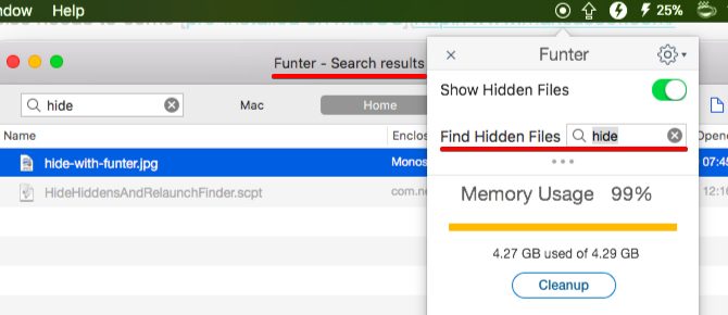 Funter Arama Sonuçları