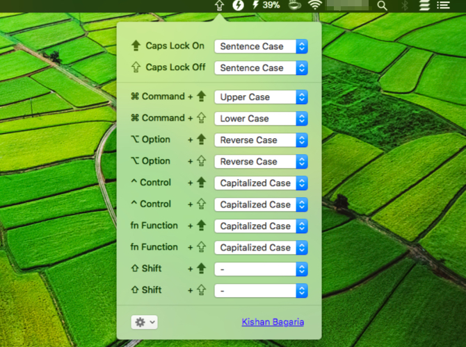 SmartCapsLock Ayarları